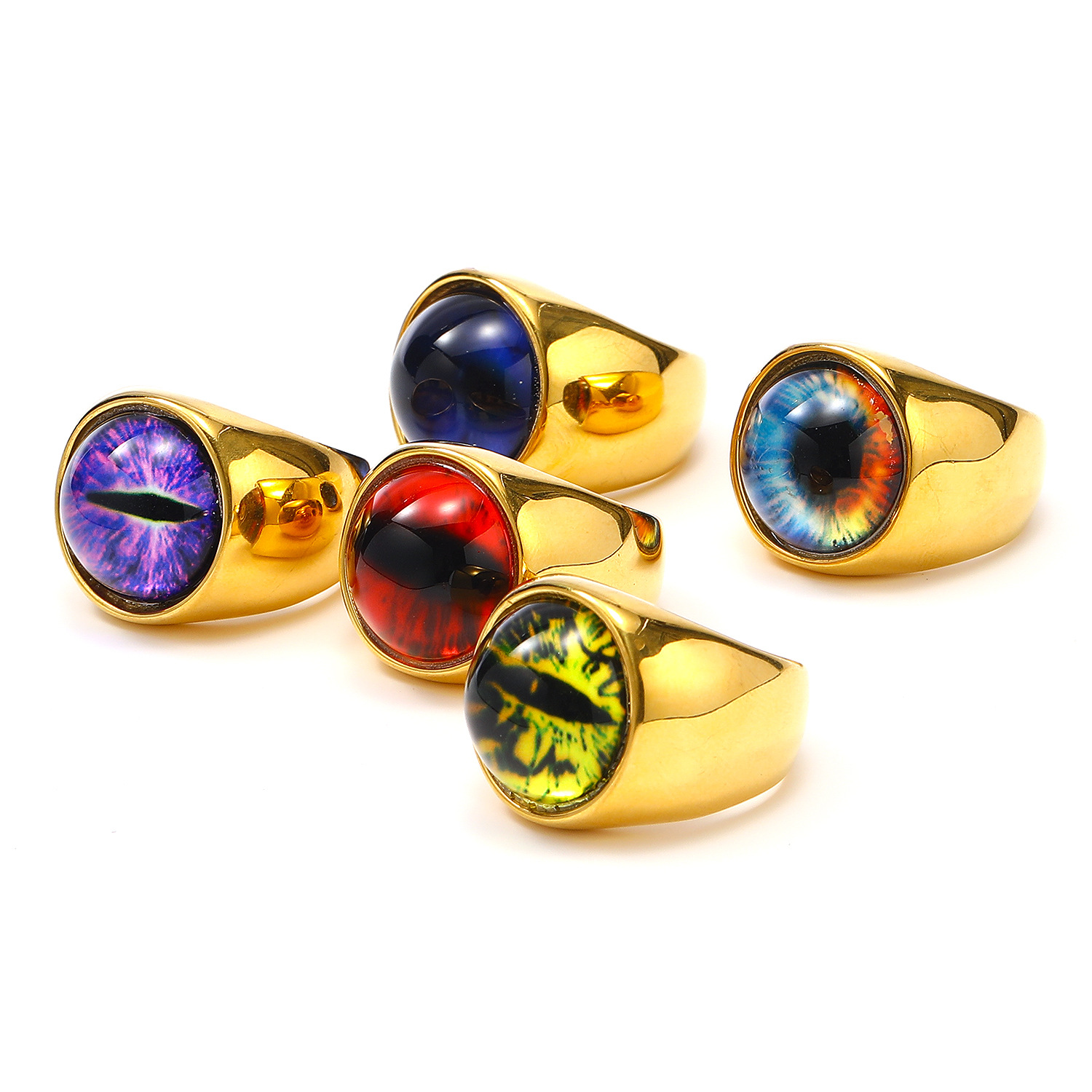 Women'S Fashion Market Size - Round Devil's Eye Stainless Steel for