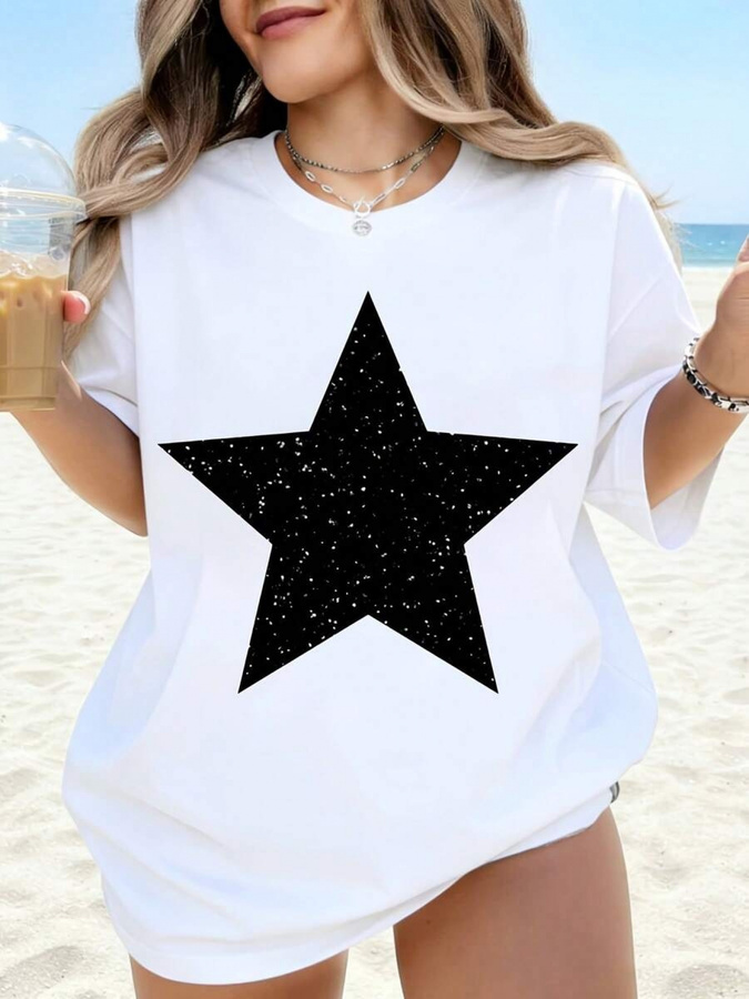 Women'S Fashion Trends 2026 Spring Summer - New Fashion Apparel, White Graphic T‑Shirt