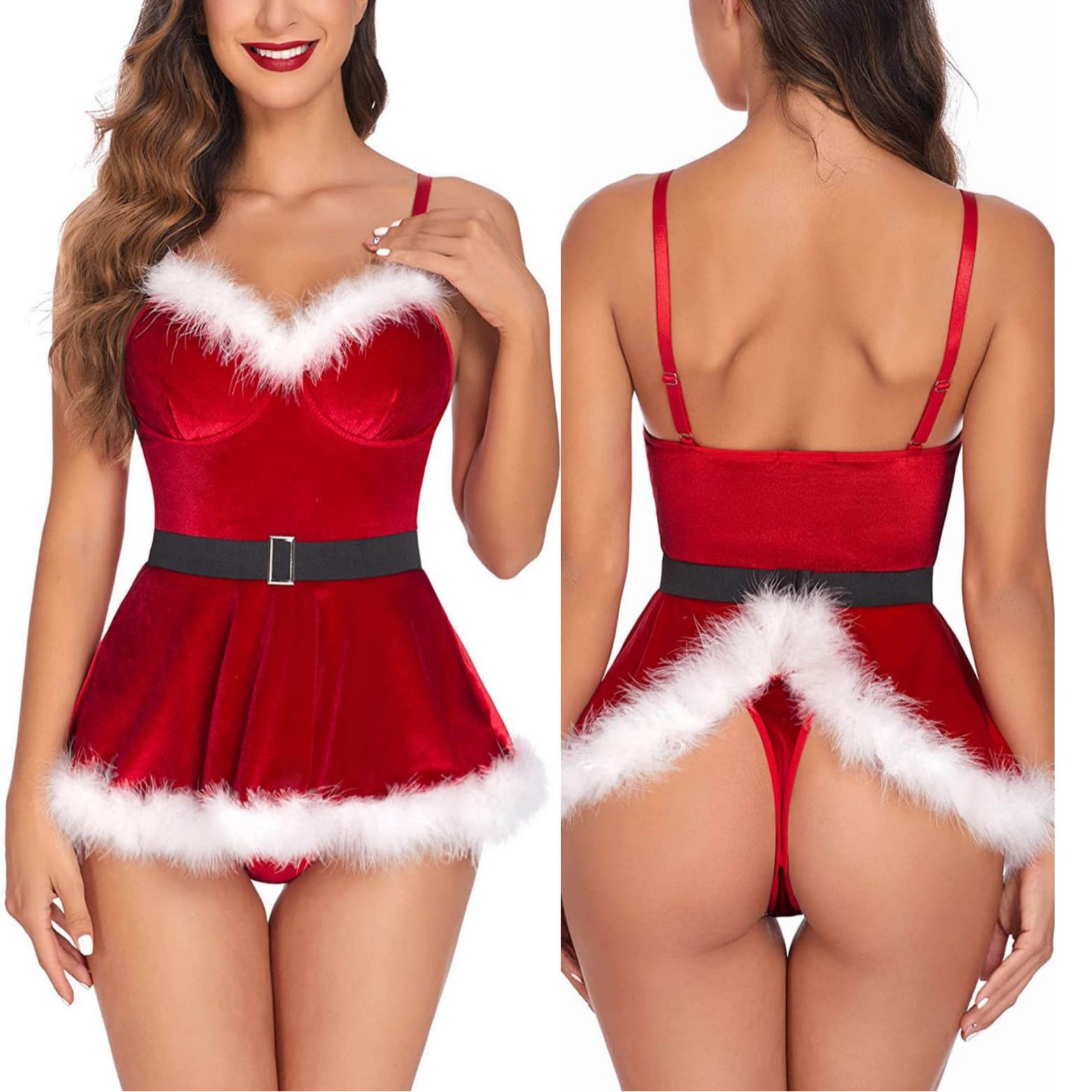 Women's Sexy Nightgown Santa C - огляд і ціна Women'S Fashion Line