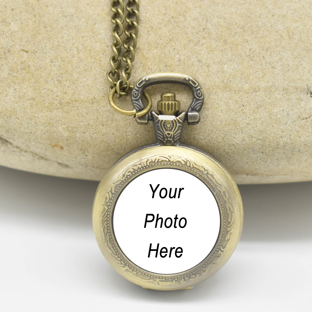 Custom Vintage Metal Pocket Wa - огляд і ціна Fashion Women Watches