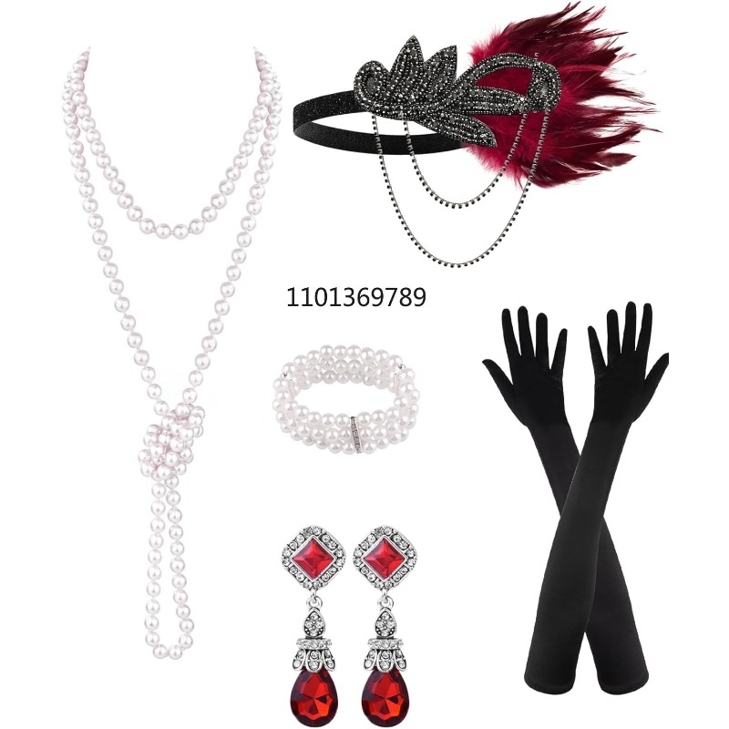 6 Pcs 1920s Flapper Accessorie - огляд і ціна Women'S Fashion Roaring 20S
