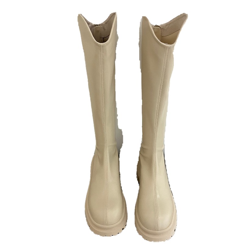 Retro Bare Colored Boots Women - огляд і ціна Women'S Fashion Leather Boots