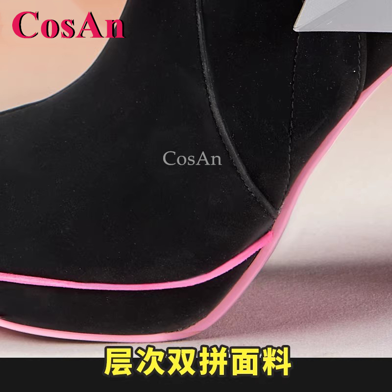 CosAn Game Arknights: Endfield - огляд і ціна Women'S Fashion Leather Boots