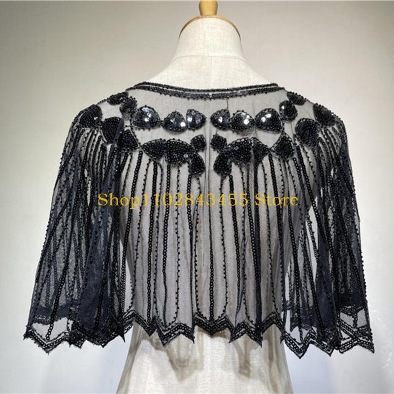 49MC 1920s Flapper Beaded Shaw - огляд і ціна Women'S Fashion Roaring 20S