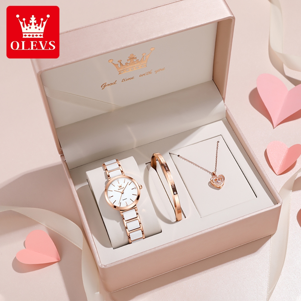 OLEVS Women Watch 5877 Luxury  - огляд і ціна Fashion Women Watches