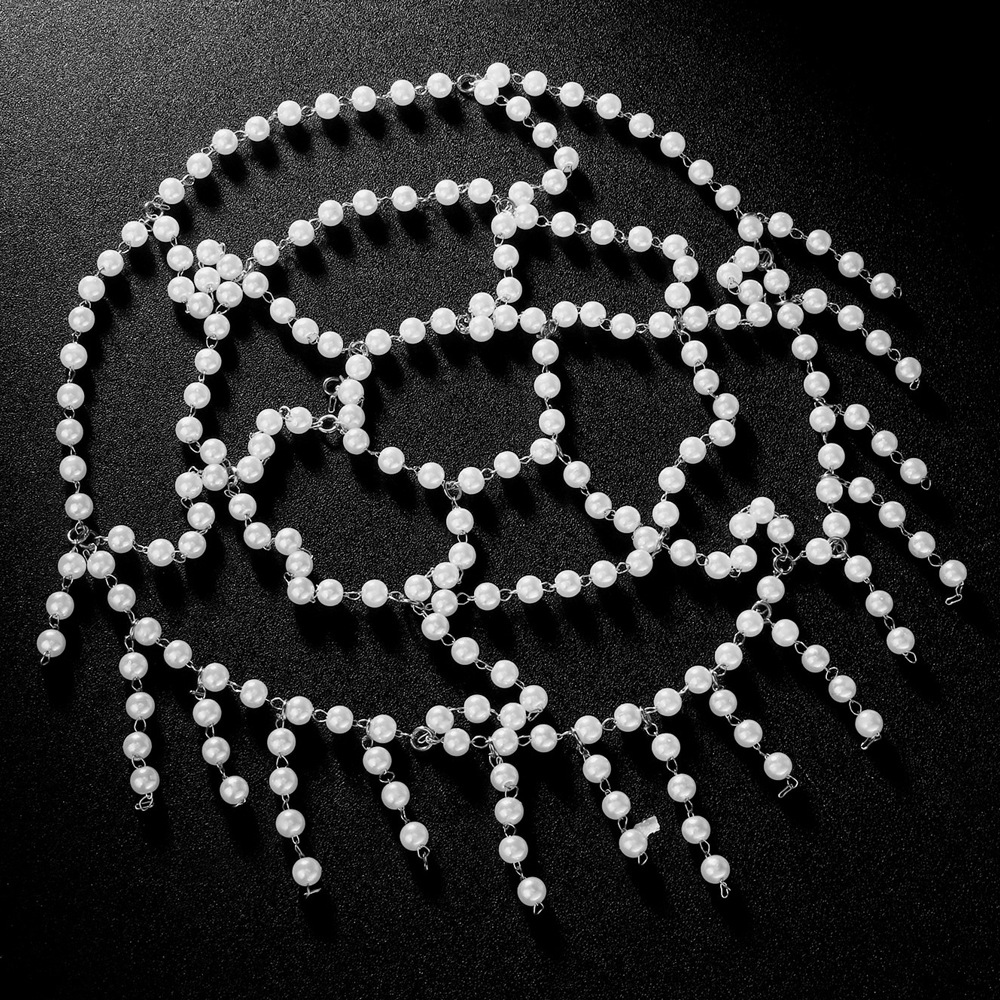 Fashion Pearl Fringe Headpiece - огляд і ціна Women'S Fashion Roaring 20S