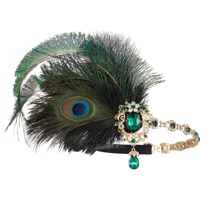 1920s Flapper Peacock Feather  - огляд і ціна Women'S Fashion Roaring 20S