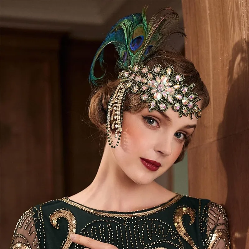 Vintage 1920s Flapper Headband - огляд і ціна Women'S Fashion Roaring 20S