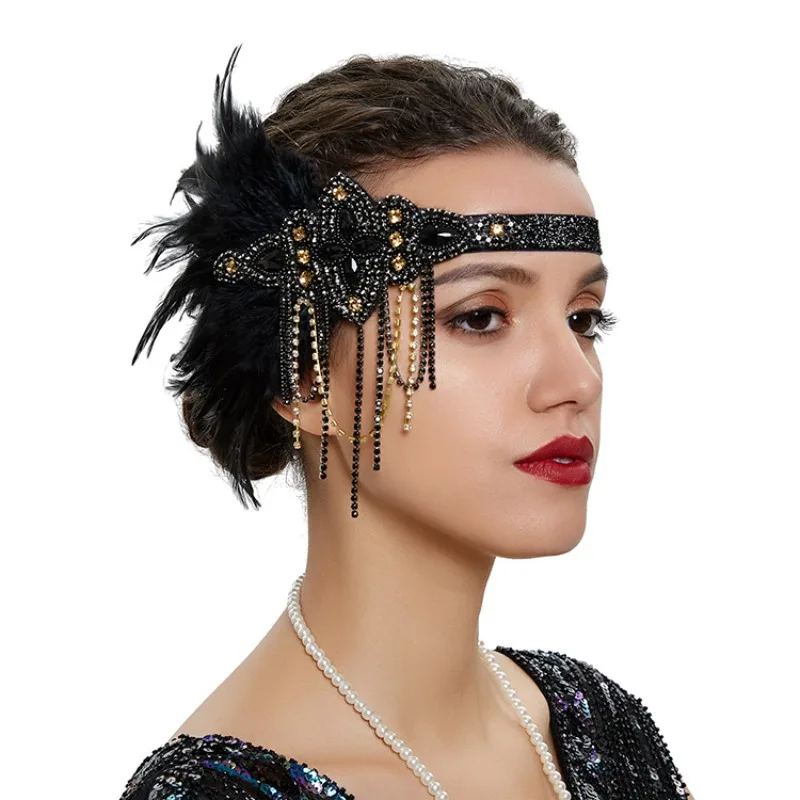 Vintage 1920s Flapper Headband - огляд і ціна Women'S Fashion Roaring 20S