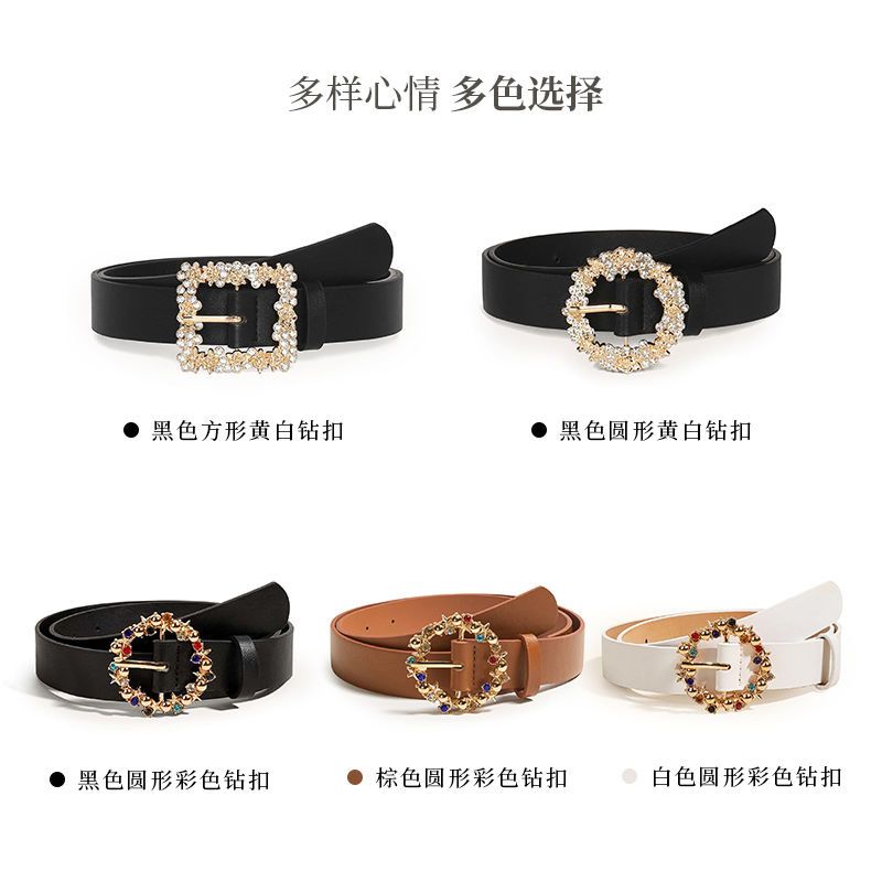 Rhinestone Buckle Belt Western - огляд і ціна Women'S Fashion Trends Fall 2025