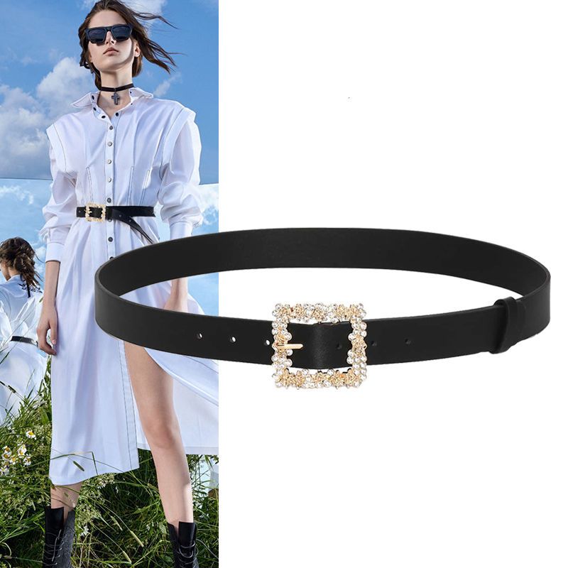Rhinestone Buckle Belt Western - огляд і ціна Women'S Fashion Trends Fall 2025