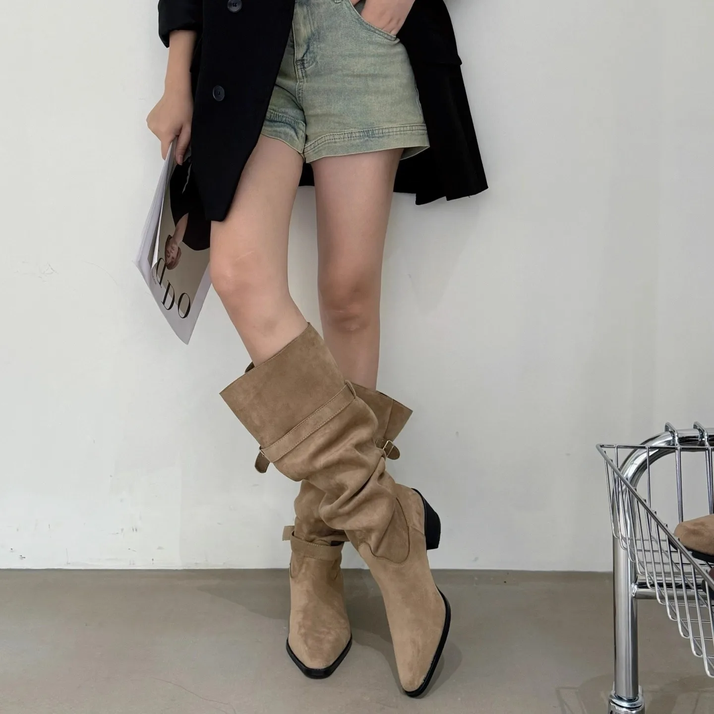 Vintage Suede Women Trouser Le - огляд і ціна Women'S Fashion Trousers