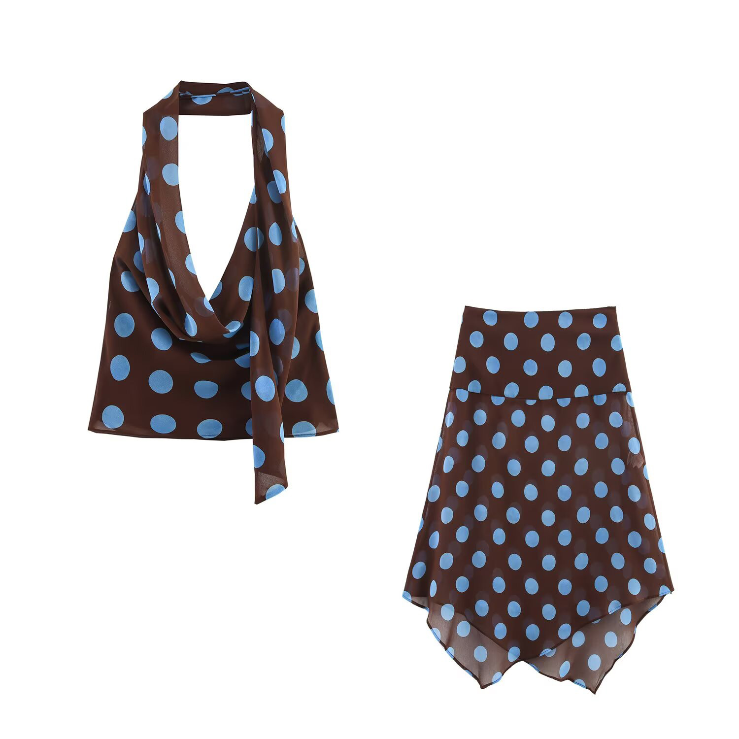 Summer new women's thin scarf  - огляд і ціна Asymmetric Top Women