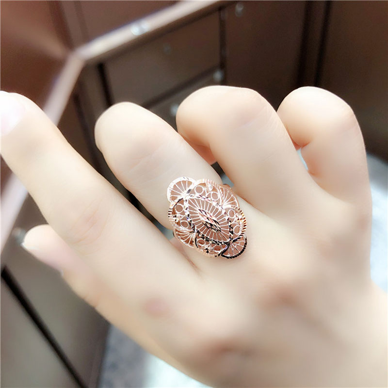 Elegant Luxury 585 Gold Ring f - огляд і ціна Women'S Fashion Rings Gold
