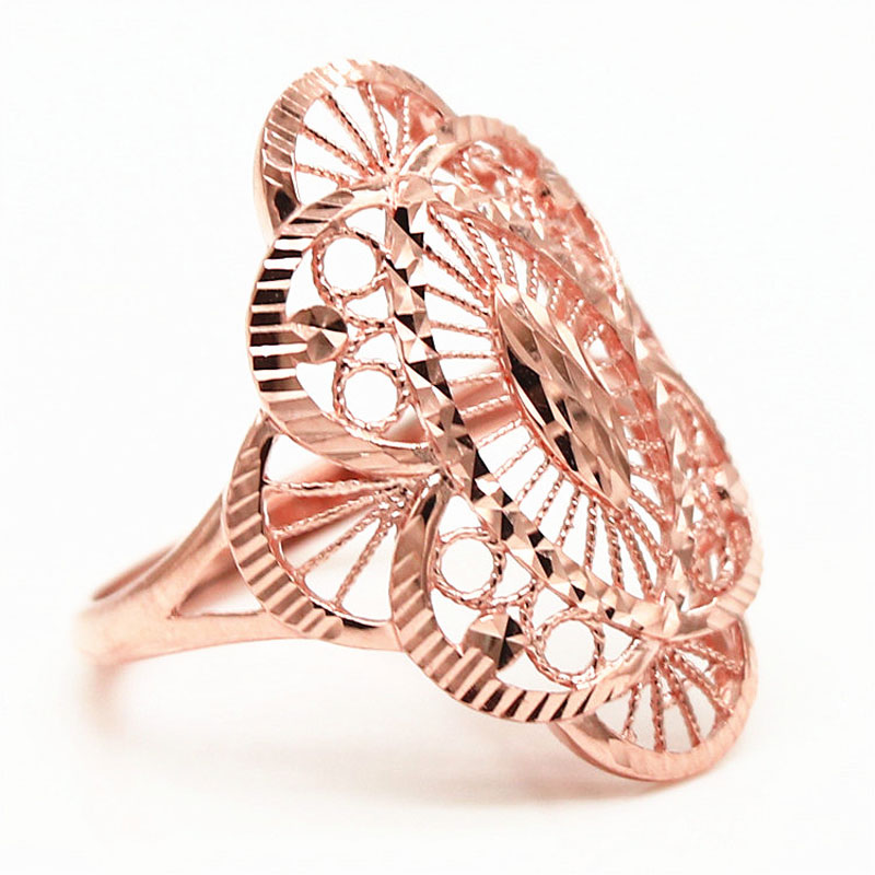 Elegant Luxury 585 Gold Ring f - огляд і ціна Women'S Fashion Rings Gold