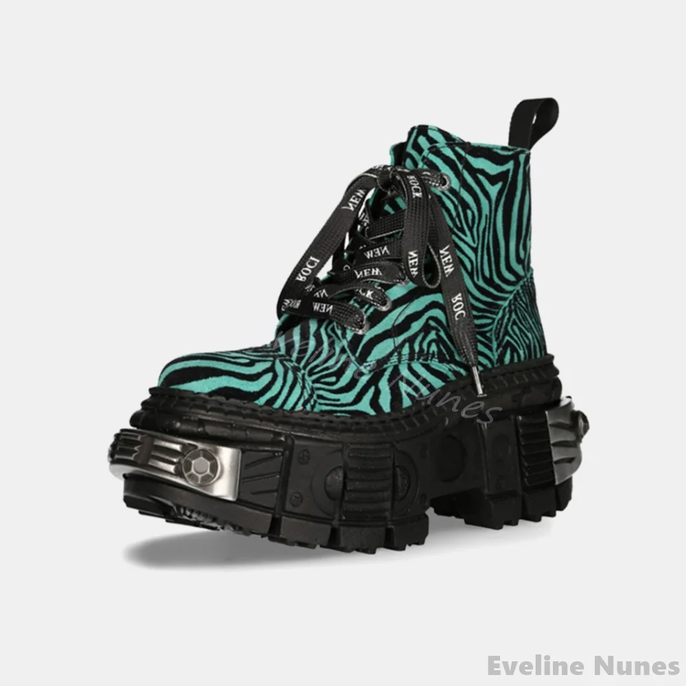 Retro Contrast Color Leopard P - огляд і ціна Women'S Fashion Leather Boots