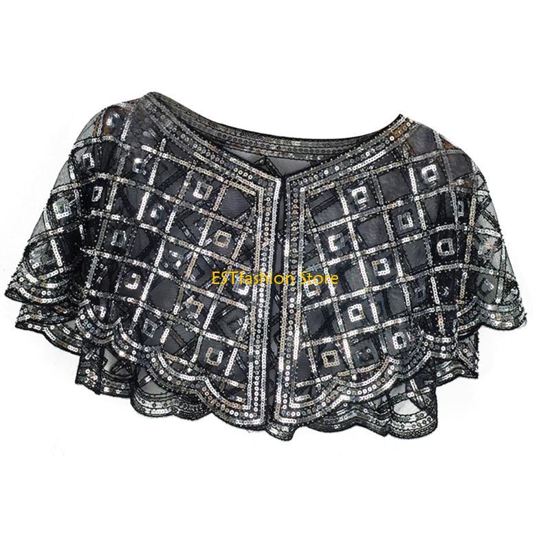 Y5GC 1920s Blingbling Shawl Sh - огляд і ціна Women'S Fashion Roaring 20S
