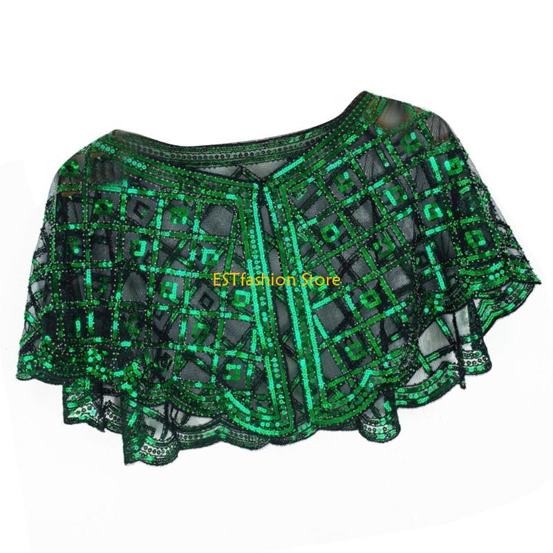 Y5GC 1920s Blingbling Shawl Sh - огляд і ціна Women'S Fashion Roaring 20S