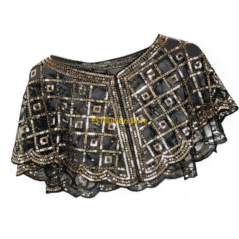 Y5GC 1920s Blingbling Shawl Sh - огляд і ціна Women'S Fashion Roaring 20S