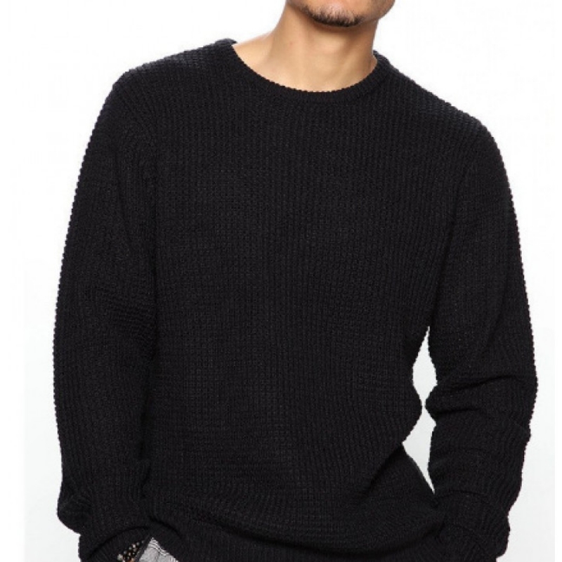 2026 Men Knitted Sweater Sprin - огляд і ціна Ribbed Knit Sweater