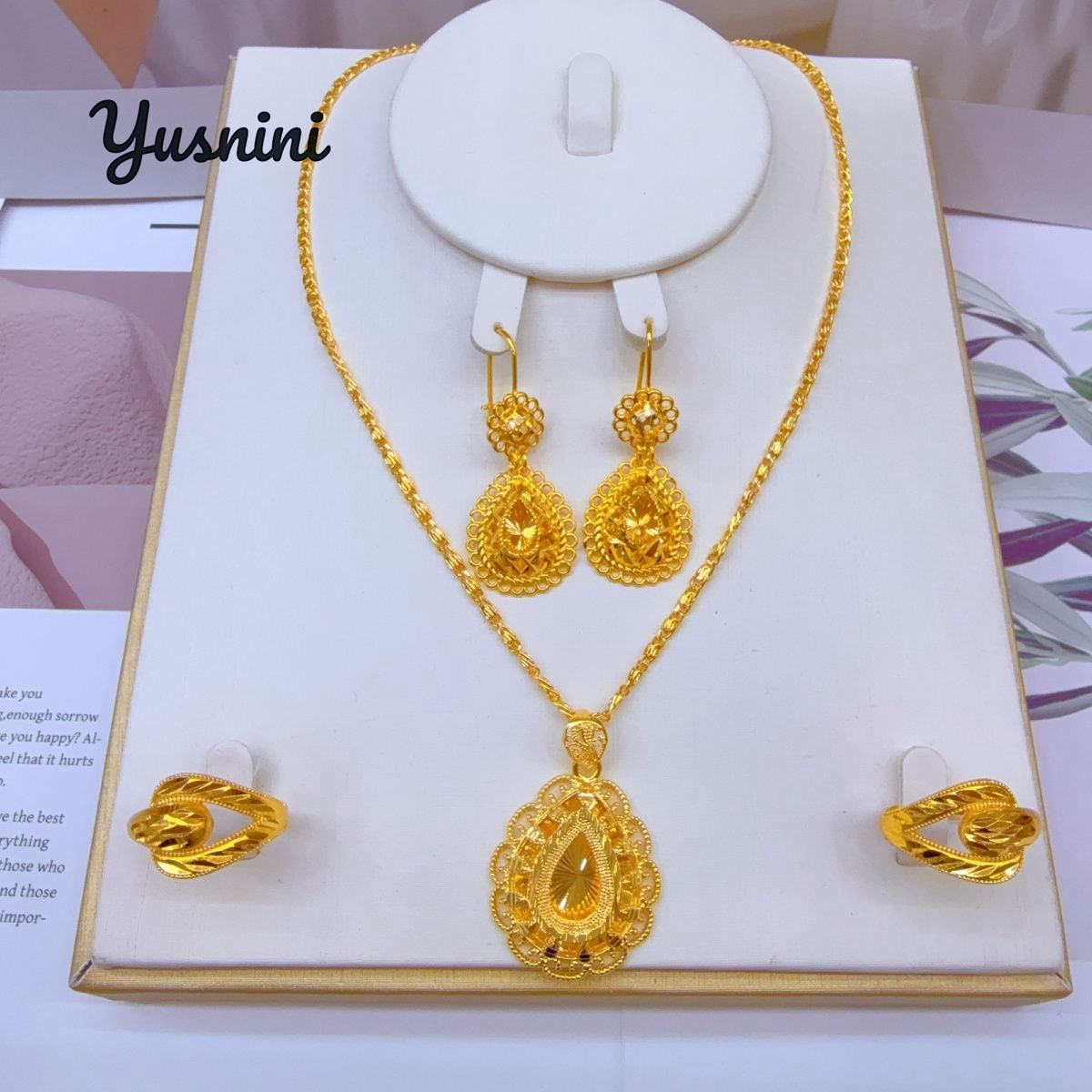 Fashion European Dubai 24K Gol - огляд і ціна Women'S Fashion Rings Gold