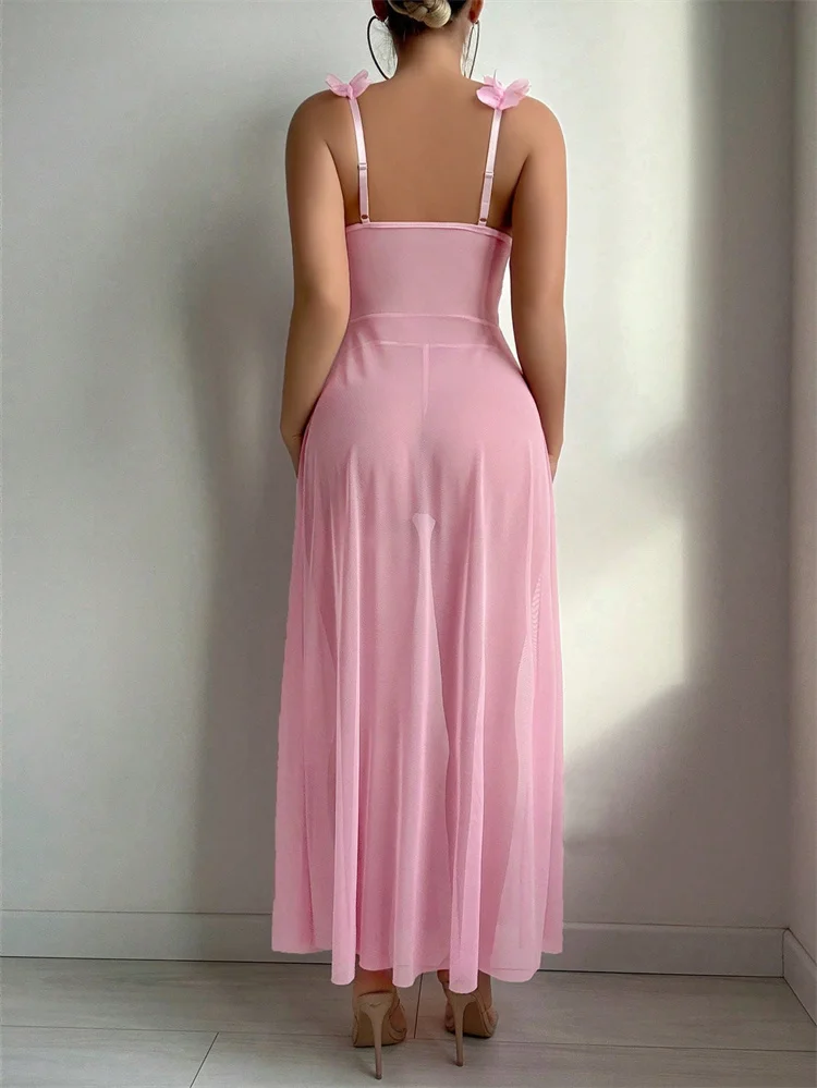 Pink Floral Sexy Nighties Wome - огляд і ціна Floral Summer Dress