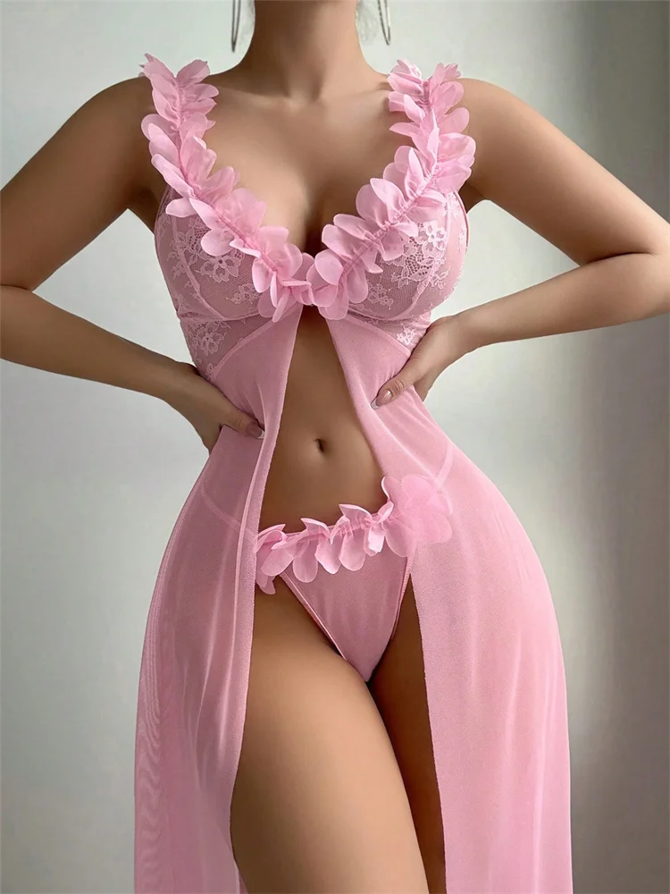 Pink Floral Sexy Nighties Wome - огляд і ціна Floral Summer Dress