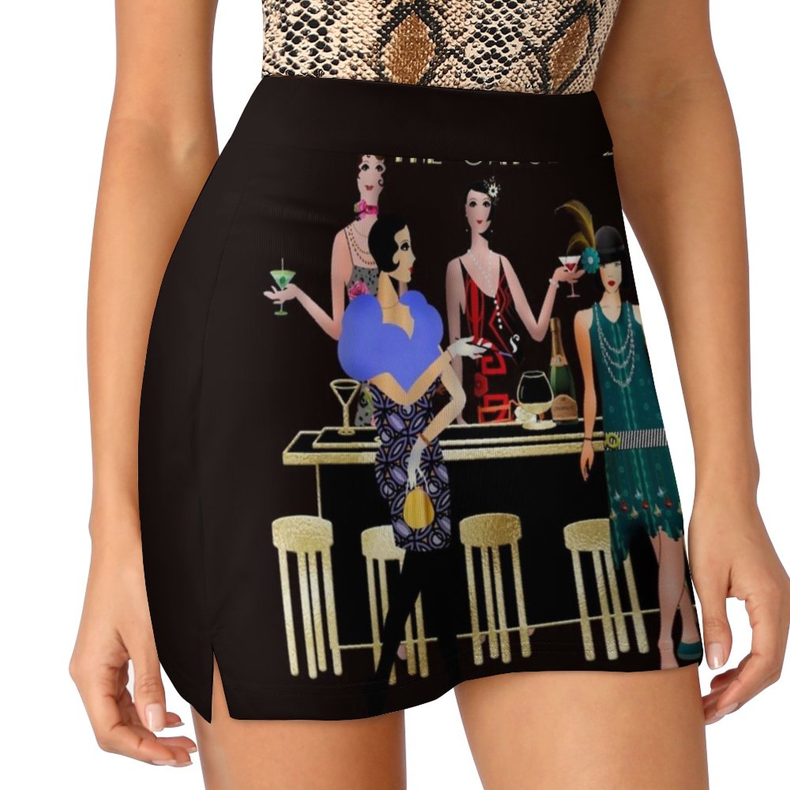 The Gatsby Era Skirts Woman Fa - огляд і ціна Women'S Fashion Roaring 20S