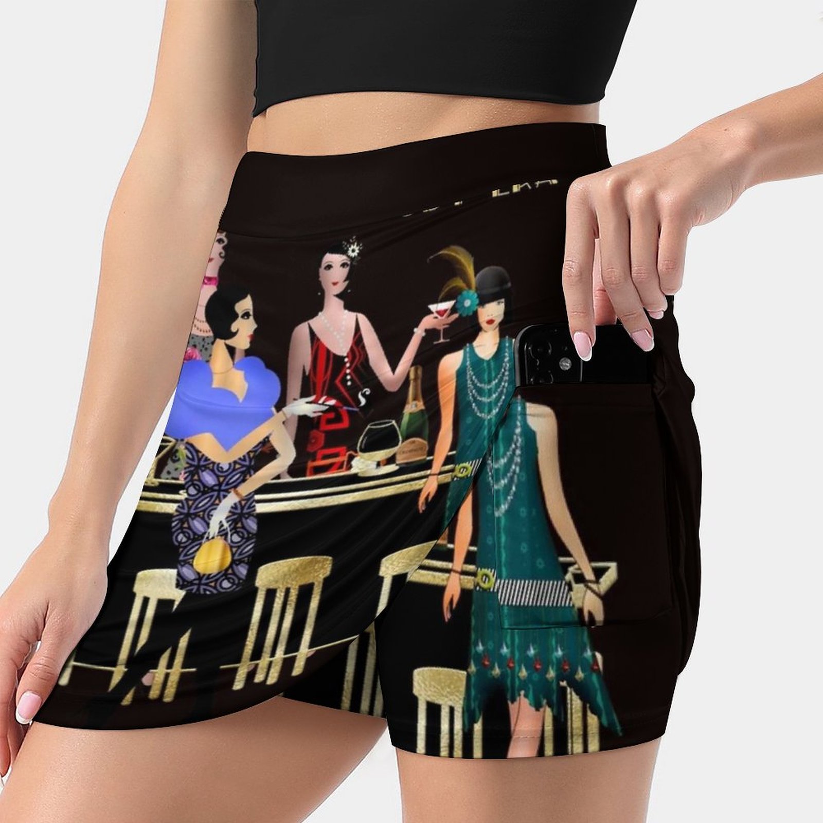 The Gatsby Era Skirts Woman Fa - огляд і ціна Women'S Fashion Roaring 20S