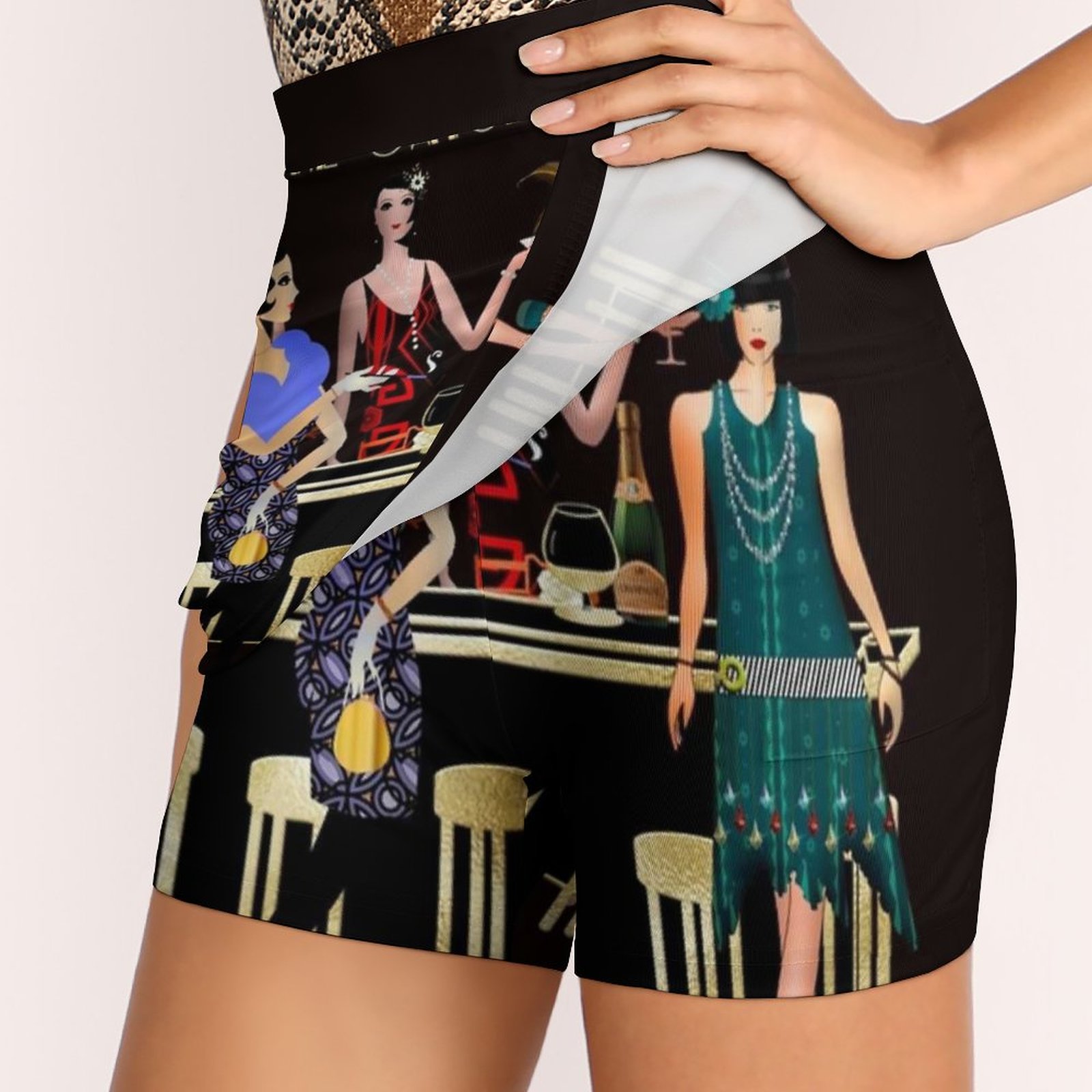 The Gatsby Era Skirts Woman Fa - огляд і ціна Women'S Fashion Roaring 20S