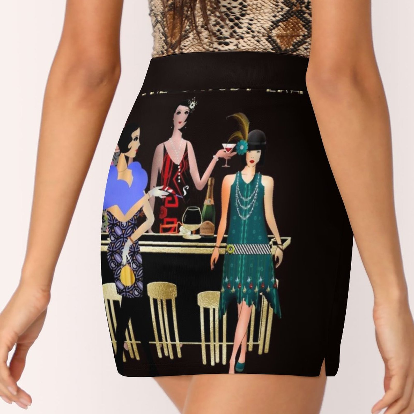 The Gatsby Era Skirts Woman Fa - огляд і ціна Women'S Fashion Roaring 20S