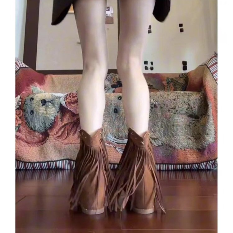 Roman fringe women's sandals s - огляд і ціна Women'S Fashion Leather Boots
