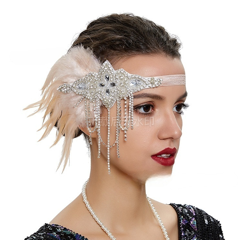 Vintage 1920s Flapper Headband - огляд і ціна Women'S Fashion Roaring 20S