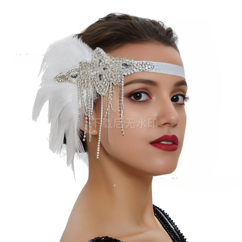 Vintage 1920s Flapper Headband - огляд і ціна Women'S Fashion Roaring 20S