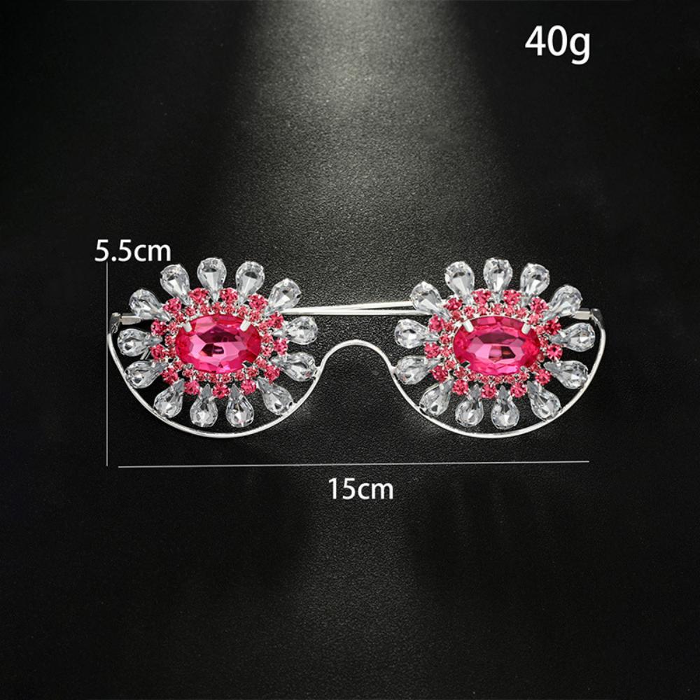 Stonefans Geometric Crystal Ey - огляд і ціна Women'S Fashion Eyeglass Frames