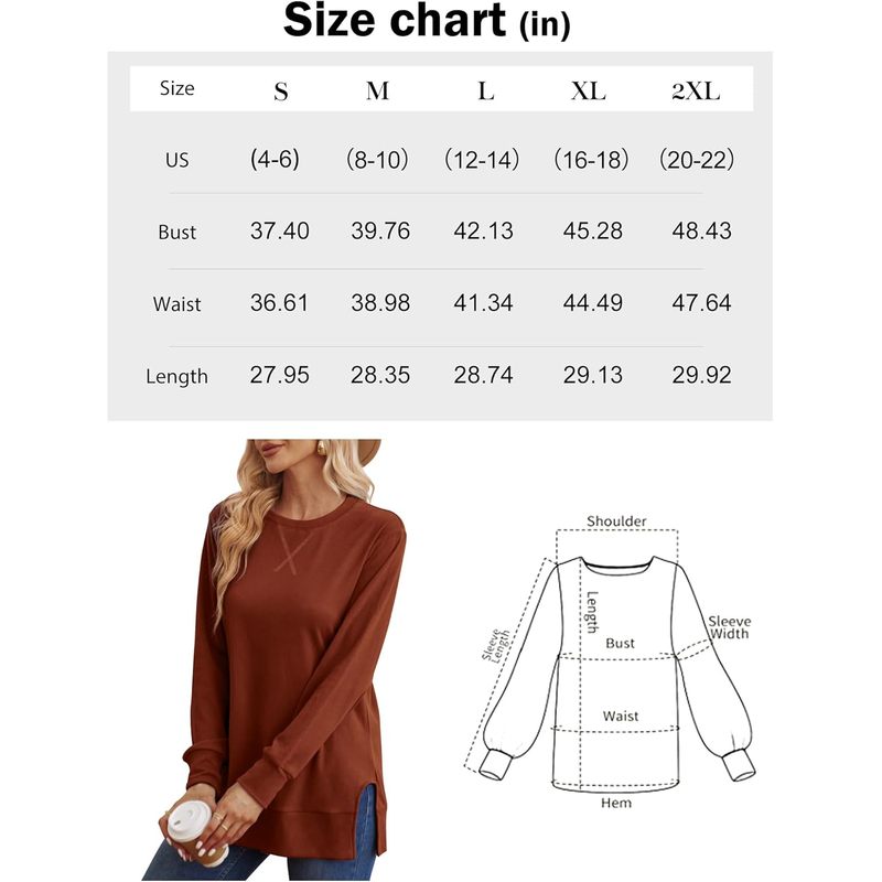Sweatshirt women Side Split Fa - огляд і ціна Women'S Fashion Trends Fall 2025