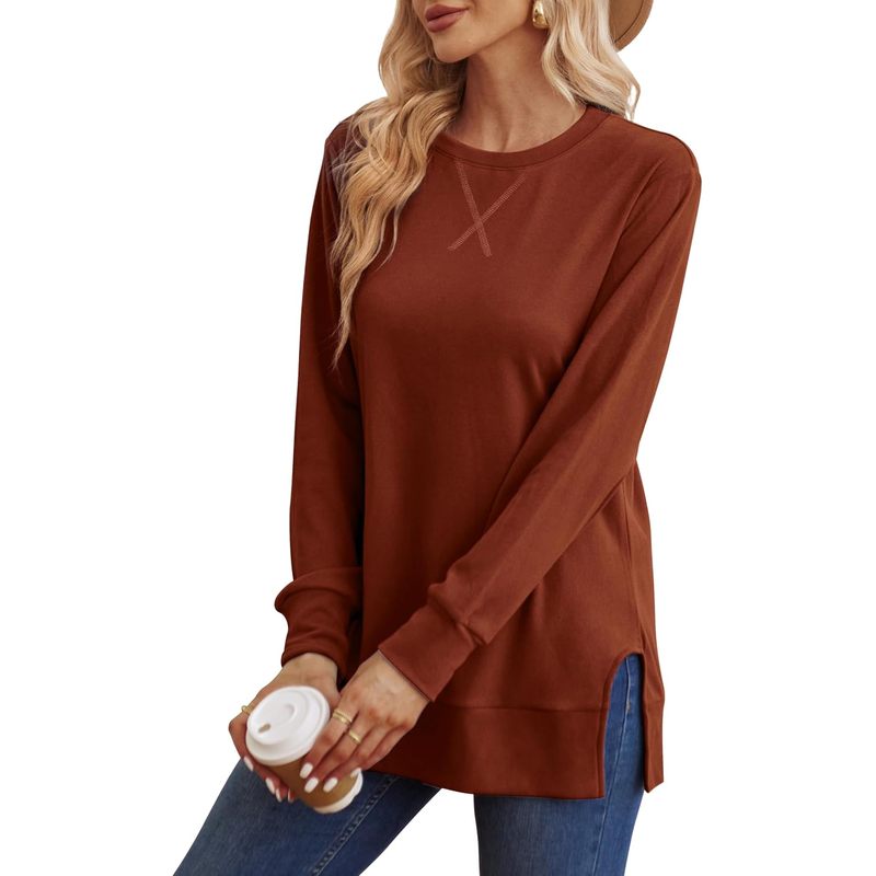 Sweatshirt women Side Split Fa - огляд і ціна Women'S Fashion Trends Fall 2025