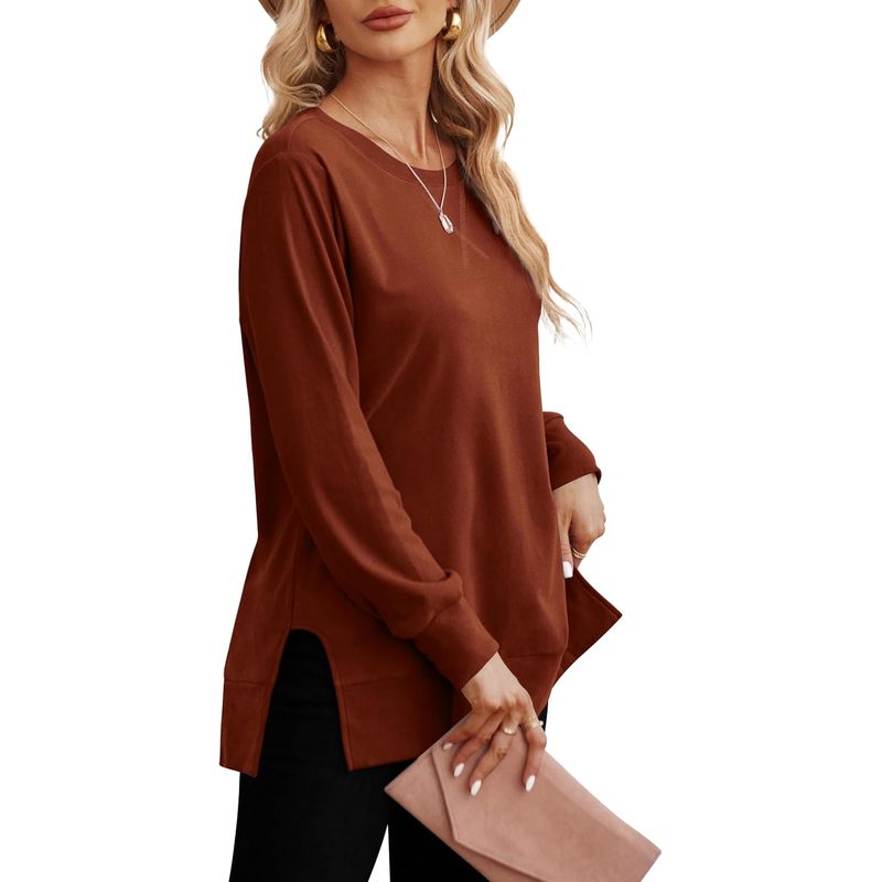 Sweatshirt women Side Split Fa - огляд і ціна Women'S Fashion Trends Fall 2025