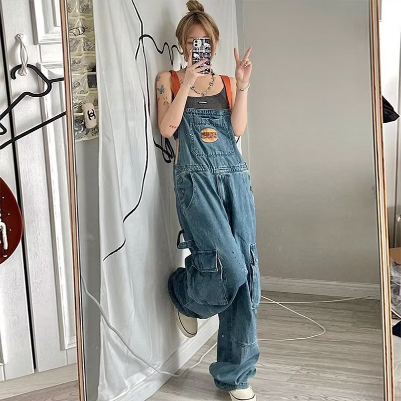 Retro Denim Loose Women Slim S - огляд і ціна Women'S Fashion Trousers