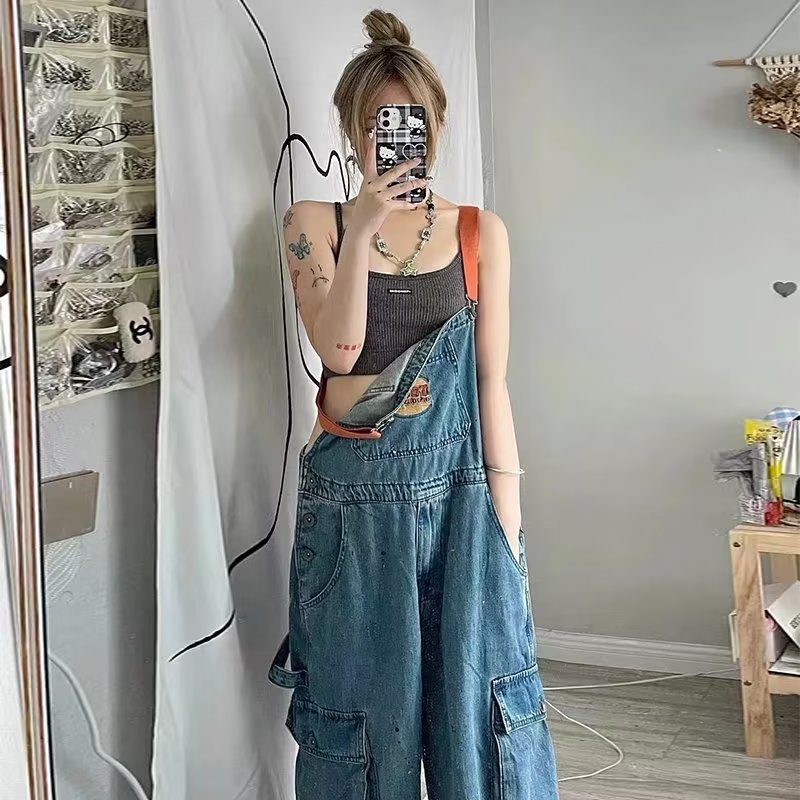 Retro Denim Loose Women Slim S - огляд і ціна Women'S Fashion Trousers
