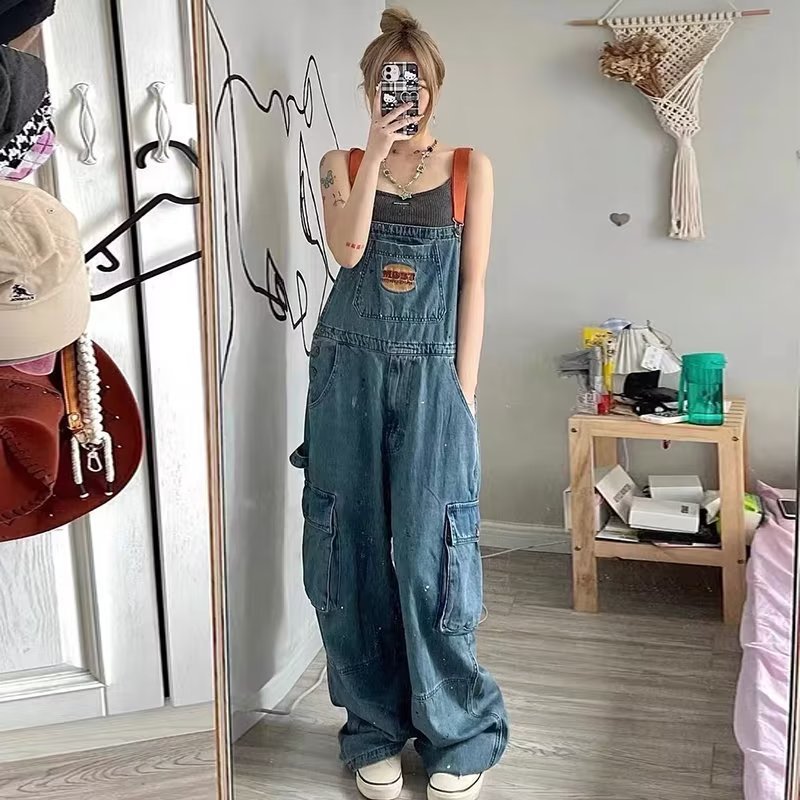 Retro Denim Loose Women Slim S - огляд і ціна Women'S Fashion Trousers