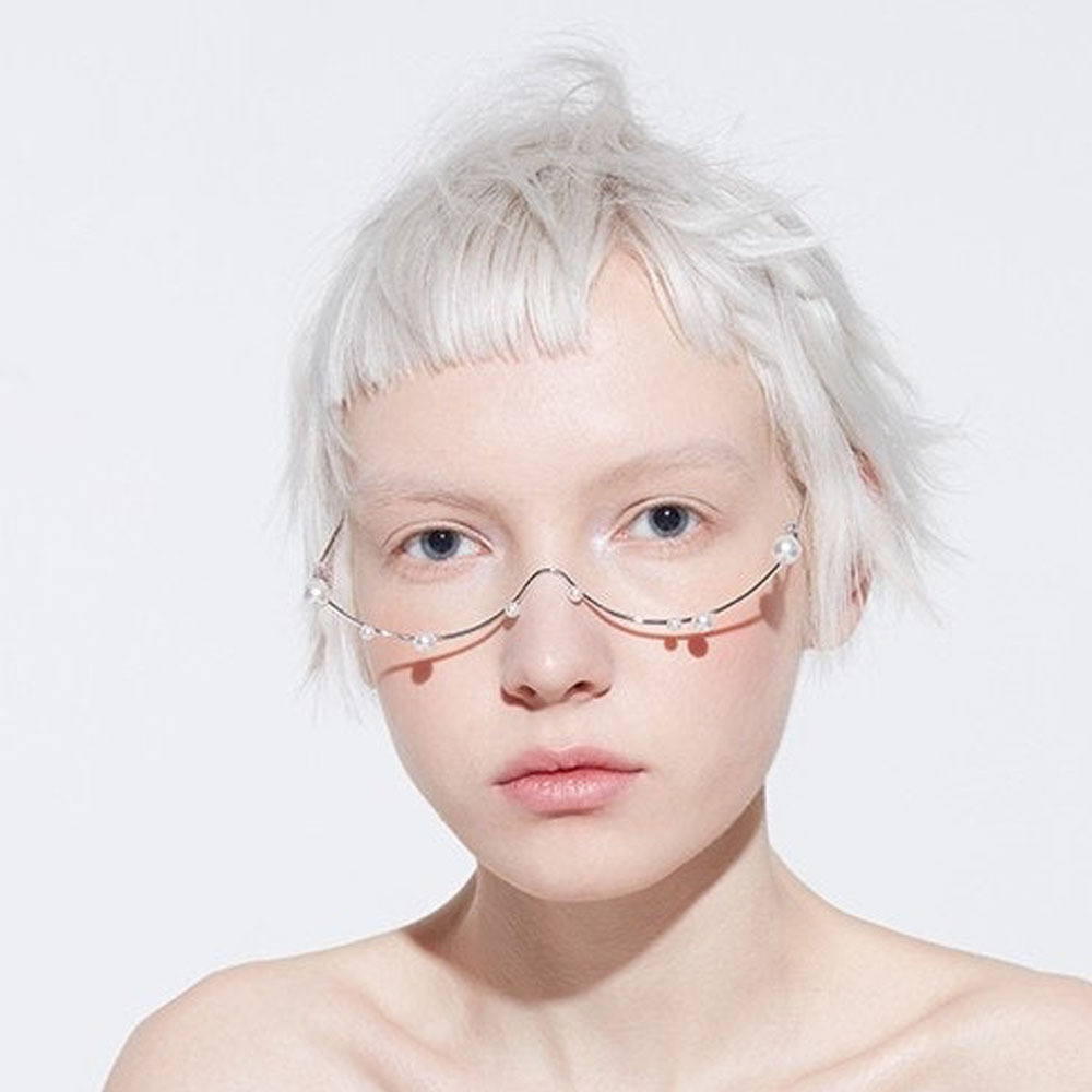 Stonefans Imitation Pearl Glas - огляд і ціна Women'S Fashion Eyeglass Frames