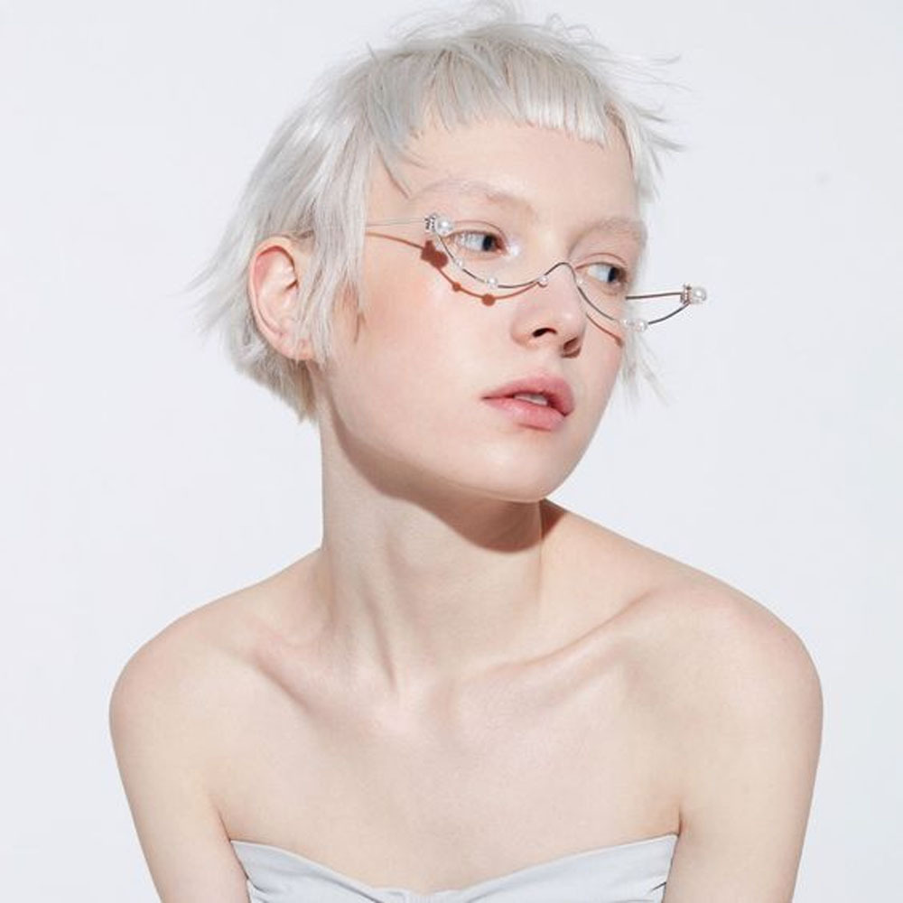Stonefans Imitation Pearl Glas - огляд і ціна Women'S Fashion Eyeglass Frames